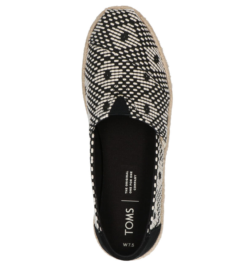 Toms Alpargata  Espadrilles en Gris en textile (269359)