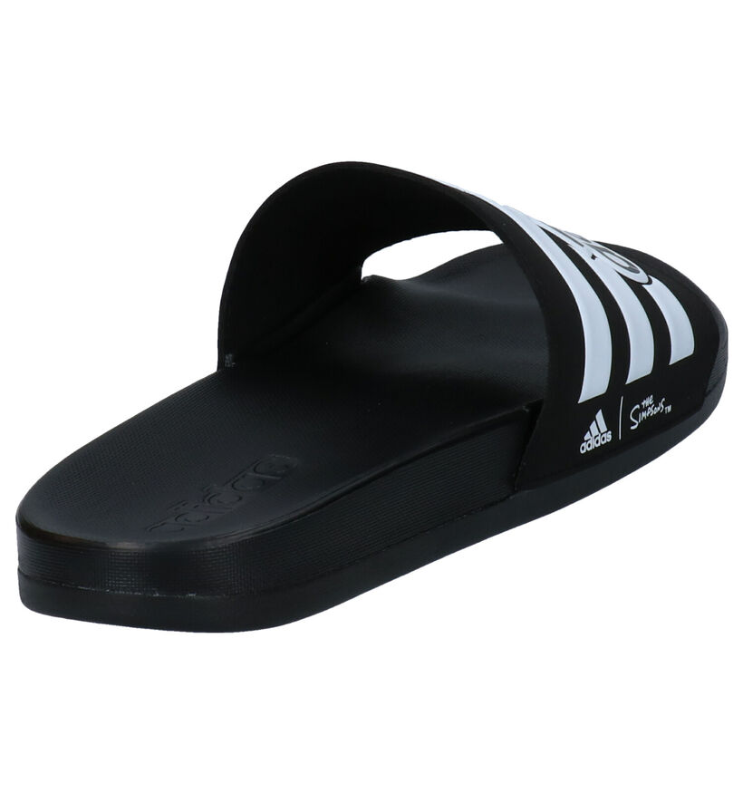 adidas Adilette Comfort Zwarte Slippers in kunststof (293429)