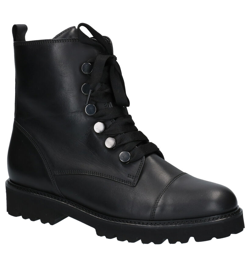 Gabor Best Fitting Bottines en Noir en cuir (260120)