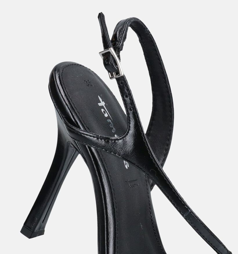Tamaris Sandales &agrave; talons en Noir pour femmes (371750)