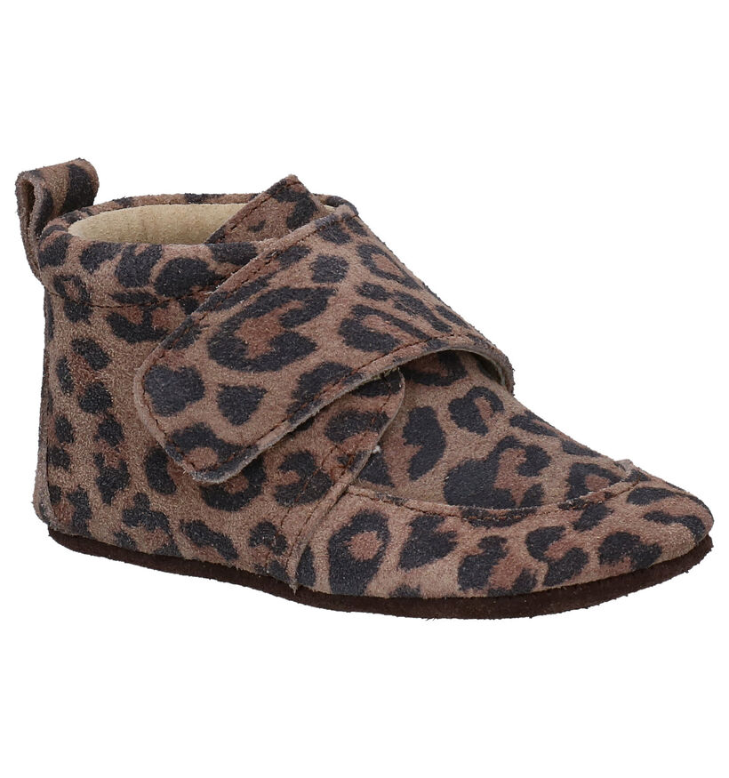 Enfant Chaussons pour bébé en Marron en simili cuir (297717)