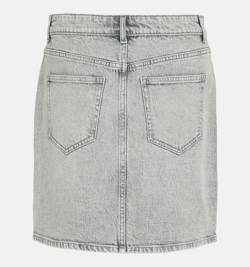 Vila Kaja Grijze Korte Jeansrok voor dames (351742)
