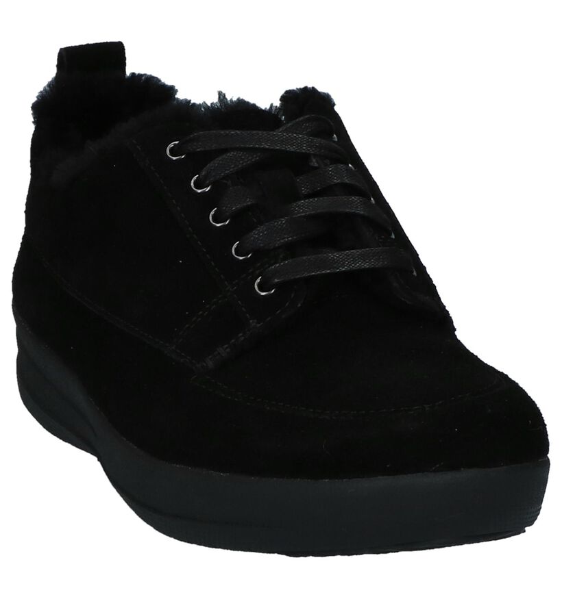 FitFlop Baskets basses en Noir en daim (225603)