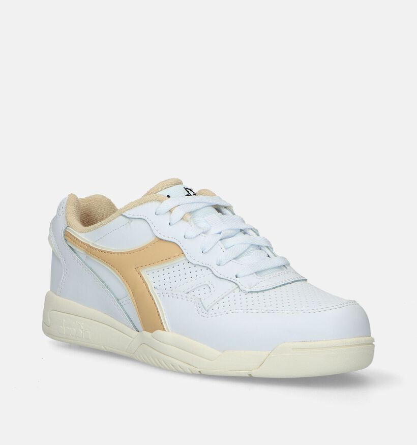 Diadora Winner Baskets en Blanc pour femmes (336073)