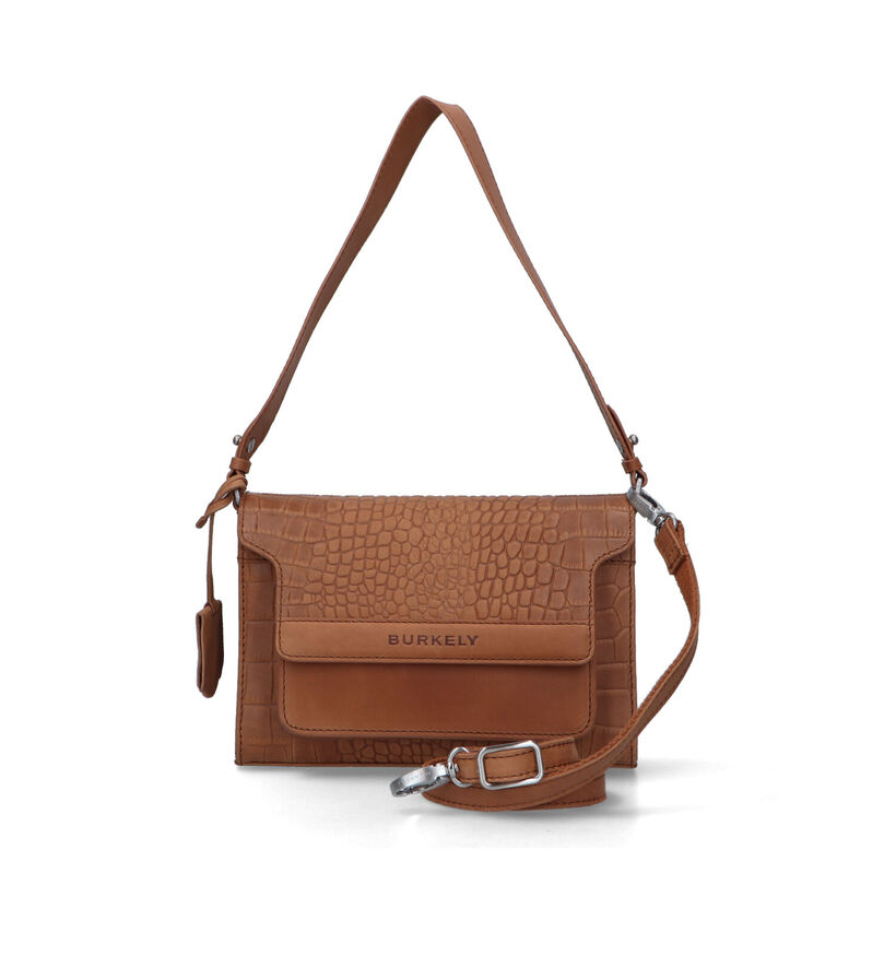 Burkely Casual Cayla Sac à bandoulière en Cognac pour femmes (321650)