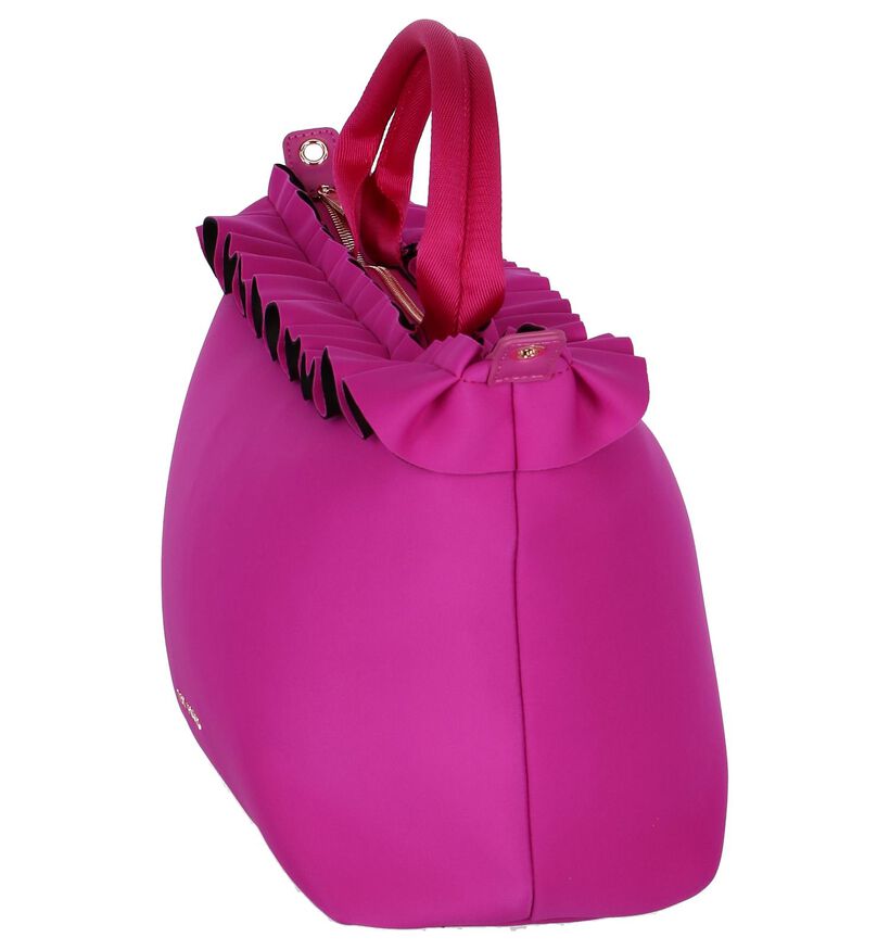 Fuchsia Handtas Ted Baker Ryllee in stof (254146)