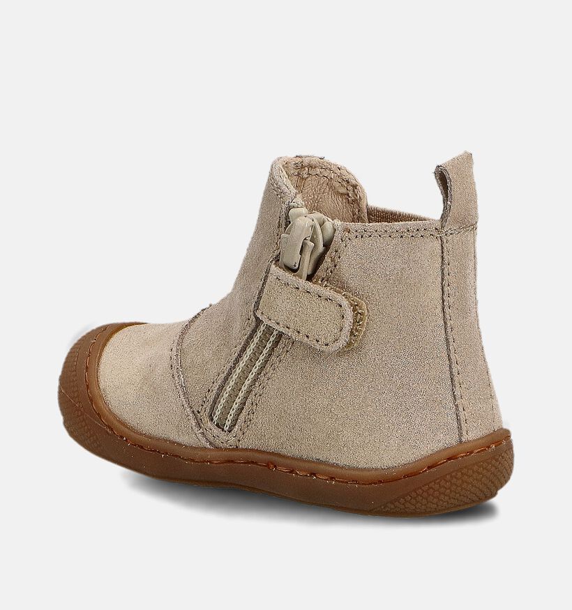 Naturino Sally Gouden Boots Chelsea met Rits voor meisjes (380213) - geschikt voor steunzolen