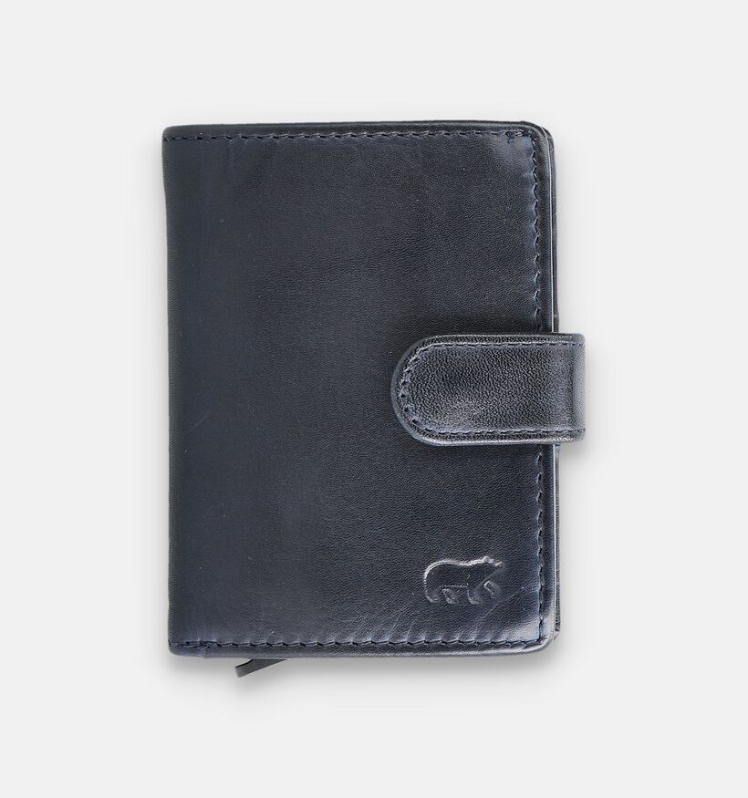 Bear Design Porte-monnaie zipp&eacute; en Bleu pour hommes, femmes (375828)