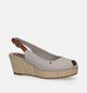 Tommy Hilfiger Iconic Elba Sandales en Beige en textile (320979)