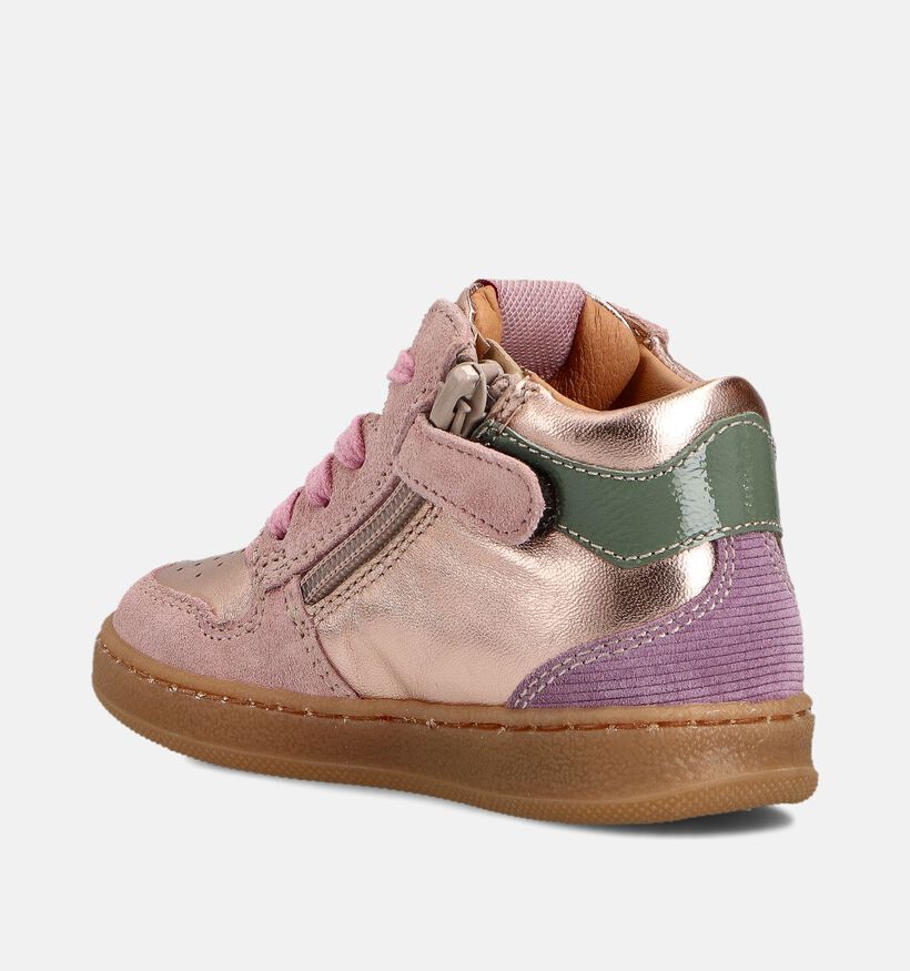 FR by Romagnoli Chaussures hautes en Rose pour filles (362375) - pour semelles orthopédiques