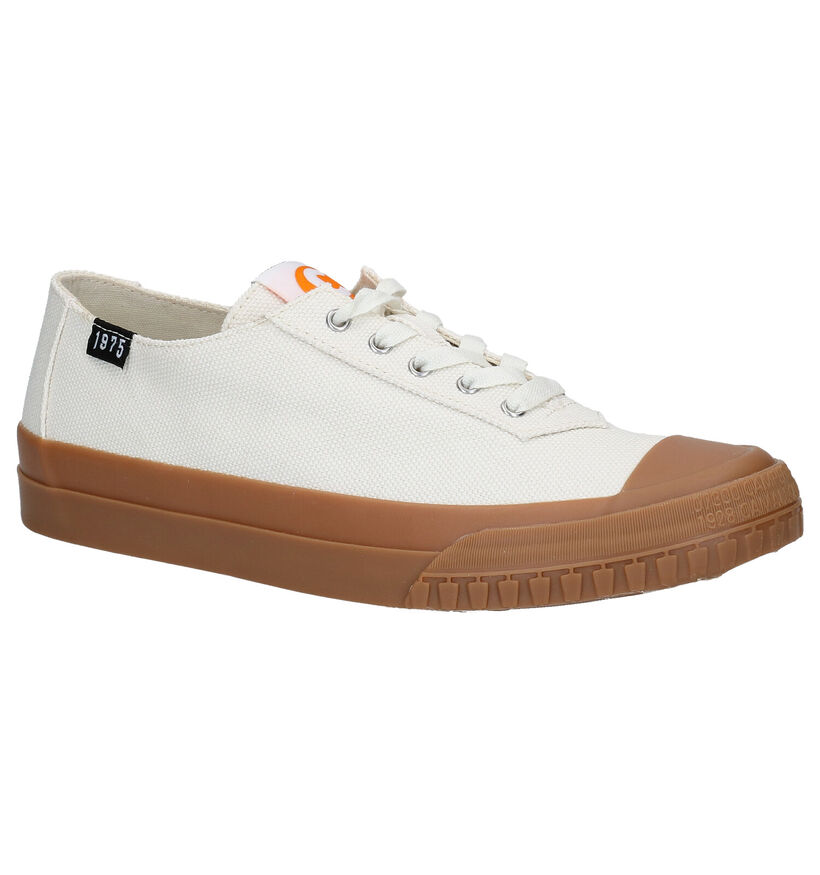Camper Ecru Sneakers in stof (288395)
