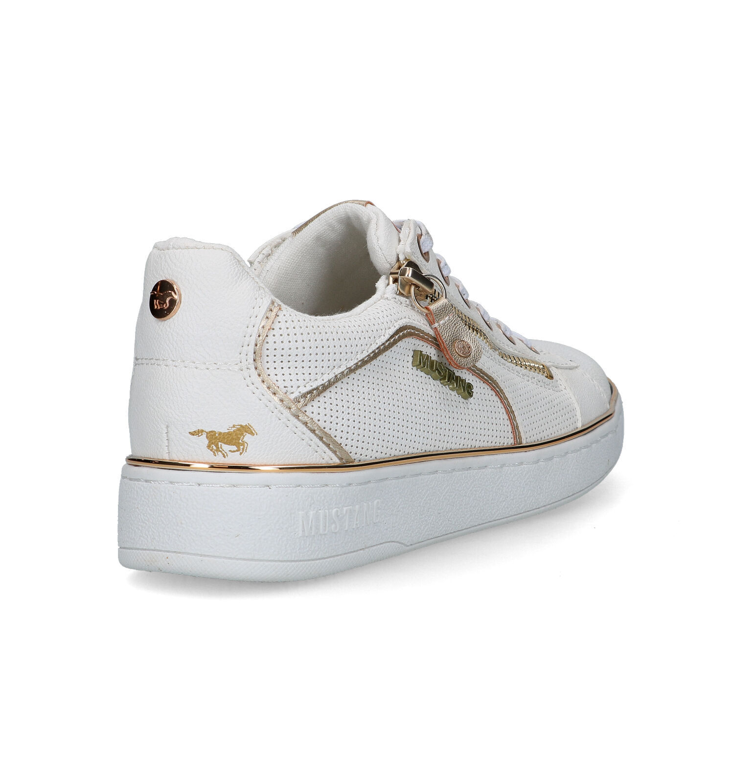 Mustang Witte Sneakers Dames Sneakers Online op TORFS.BE