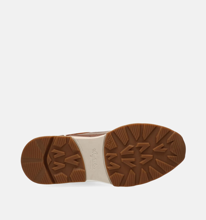 Australian Connery Bruine Rits-Veterschoenen voor heren (369707) - geschikt voor steunzolen