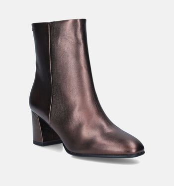 Tamaris Bottines Marron/Argent