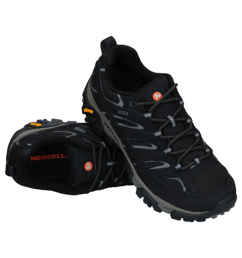 Merrell Moab Blauwe Wandelschoenen in kunstleer (290069)