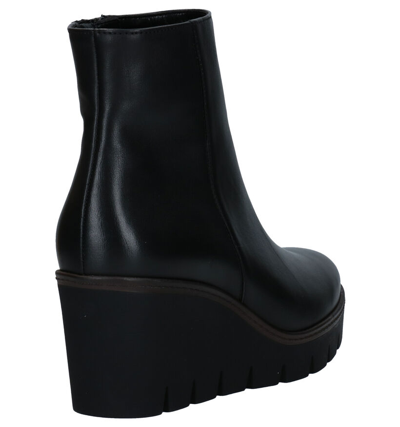 Gabor Best Fitting Bottillons en Noir en cuir (282449)