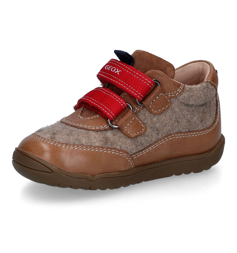 Geox Macchia Camel Babyschoentjes voor jongens (317570) - geschikt voor steunzolen