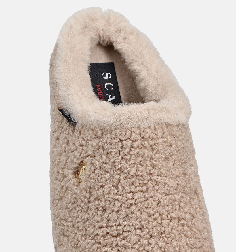 Scapa Beige Open Pantoffels voor dames (380849)