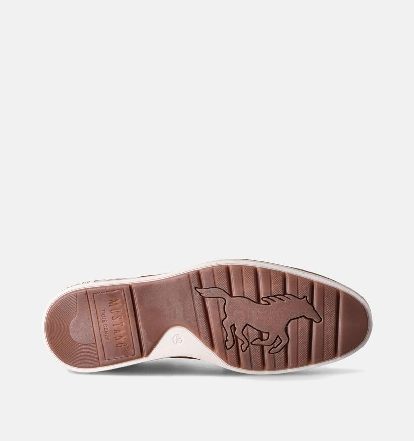 Mustang Chaussures à lacets en Cognac pour hommes (351328)