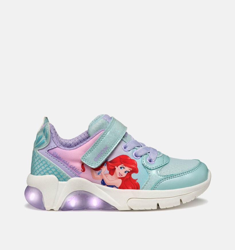 Geox Fadinlight Ariel Blauwe Sneakers voor meisjes (356428) - geschikt voor steunzolen