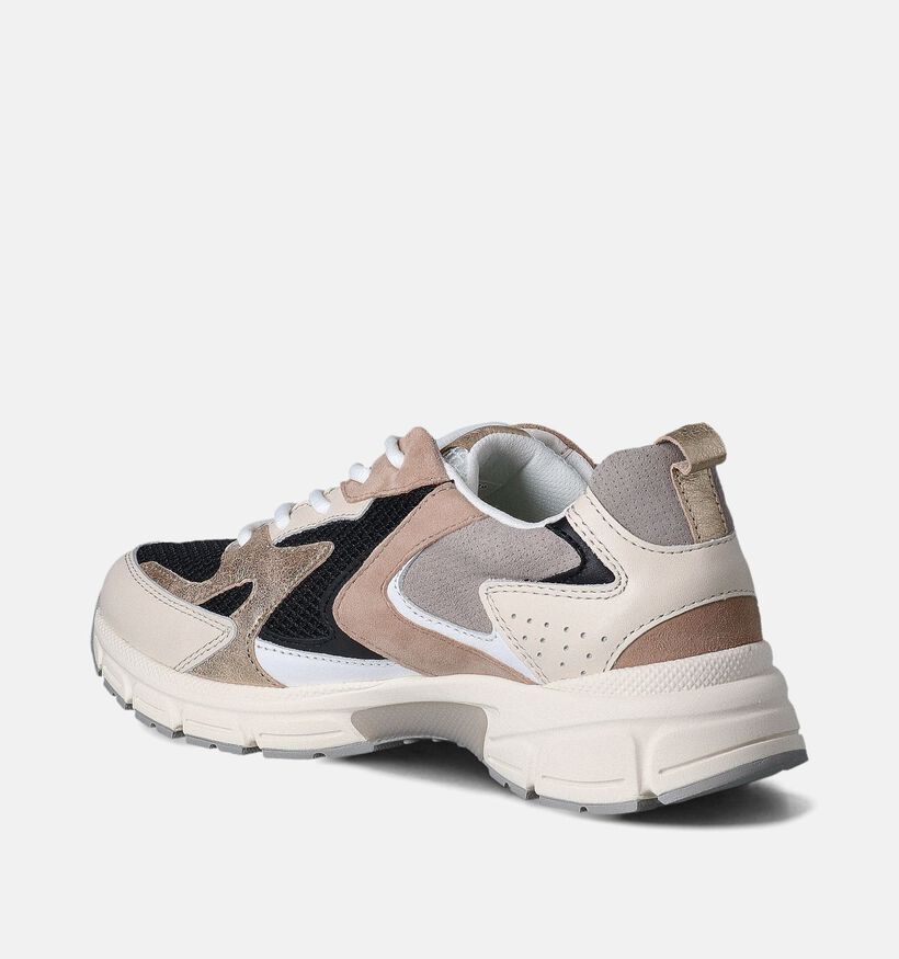 Gabor Zwarte Chunky Sneakers voor dames (355040) - geschikt voor steunzolen