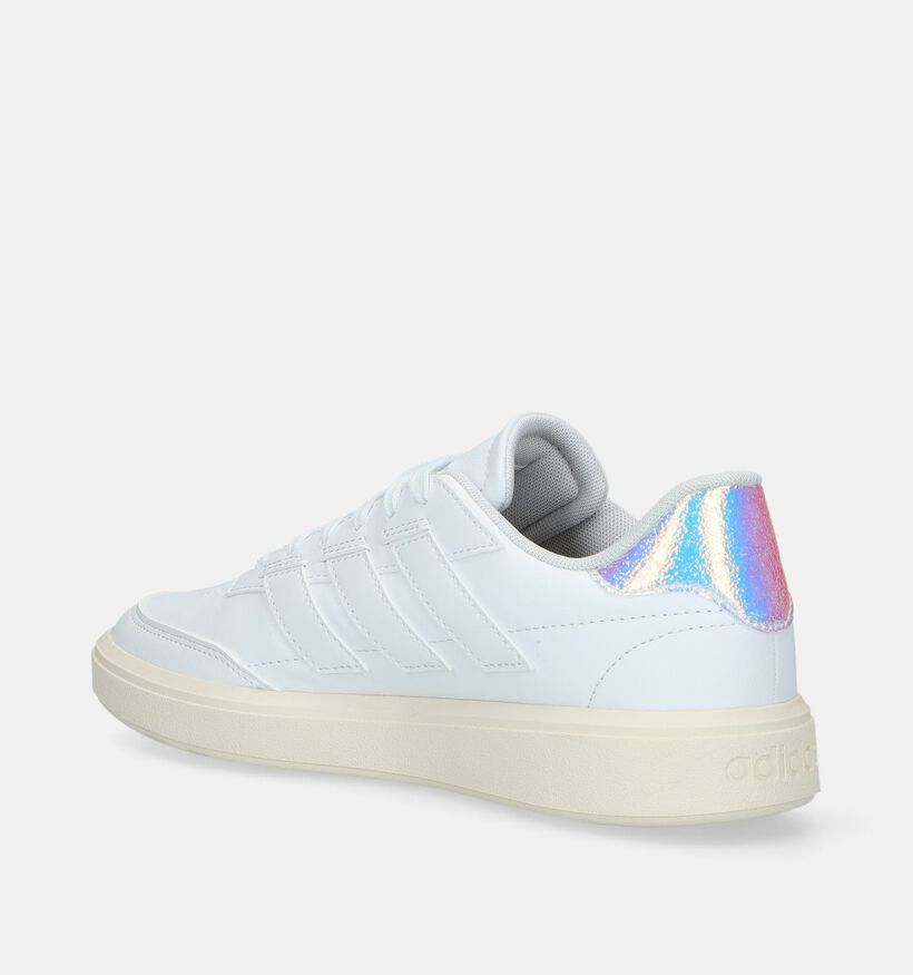 adidas Courtblock Witte Sneakers voor dames (334657)