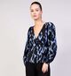 JDY Drew Life Blauwe Blouse voor dames (359931)