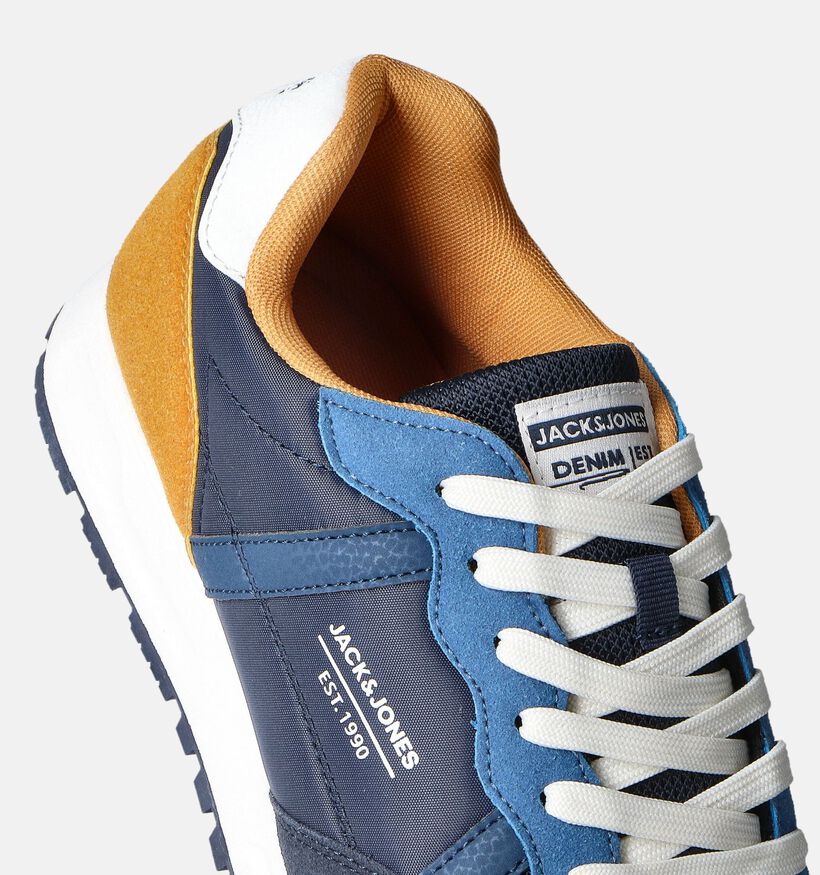 Jack & Jones Harrow Chaussures à lacets en Bleu pour hommes (352845) - pour semelles orthopédiques