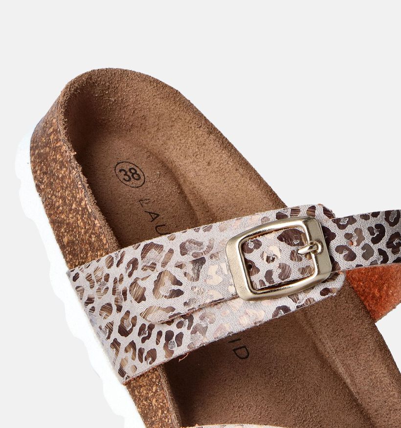 Laurent David Gouden Slippers voor dames (358095)