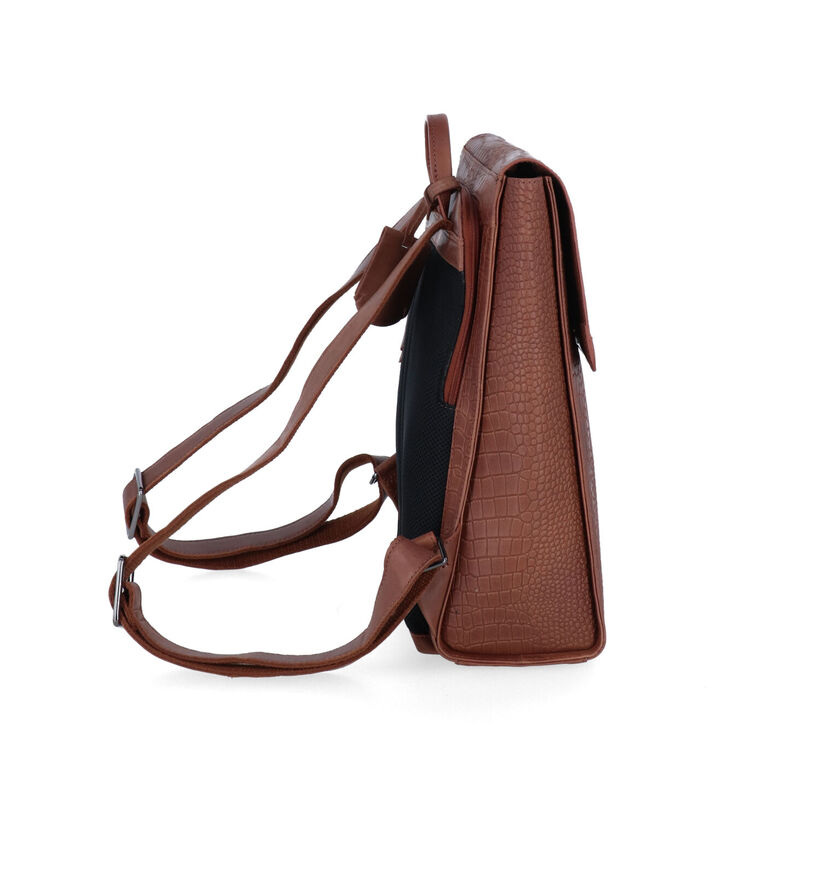 Burkely Casual Carly Sac à dos en Cognac pour femmes (321588)