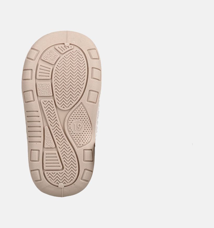 Bumba Pantoufles en Beige pour filles, gar&ccedil;ons (378657)