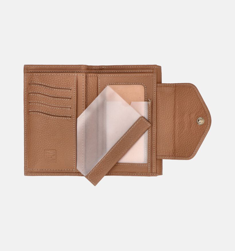 Crinkles Cognac Portemonnee voor dames (373879)
