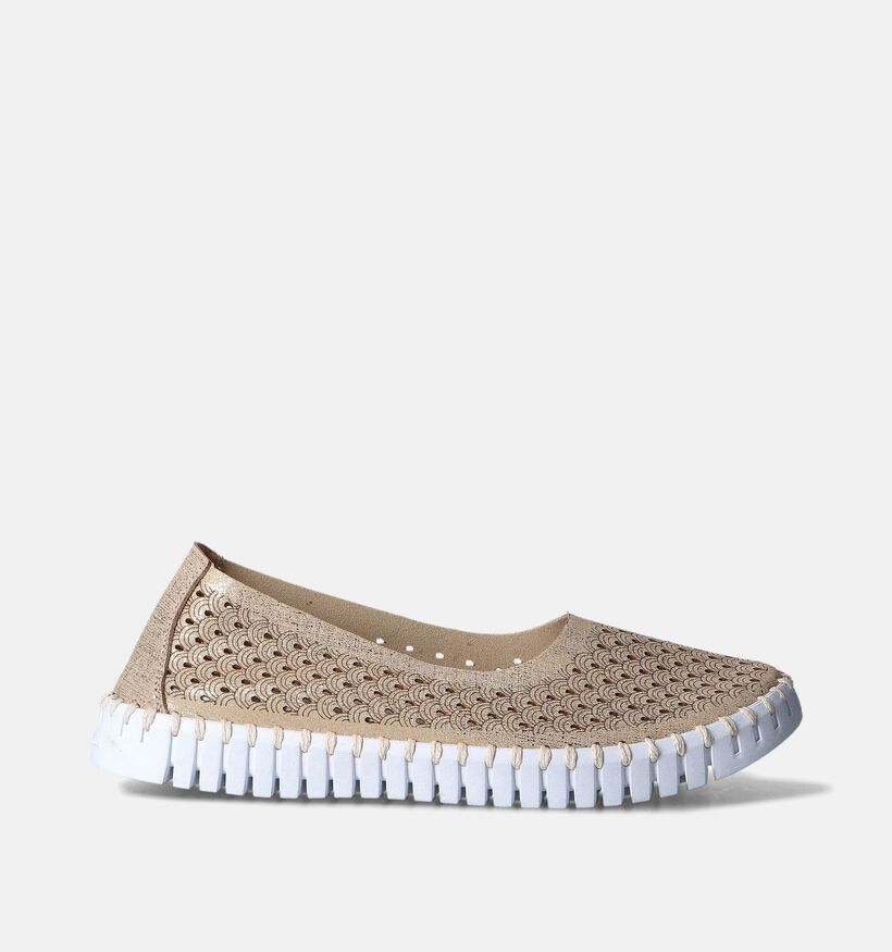 Ilse Jacobsen Tulip  Ballerines en Or pour femmes (355842) - pour semelles orthopédiques