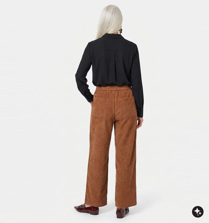 The Shirt Project Bruine Geklede Broek voor dames (381884)