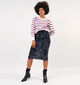 Pieces Kam Zwarte Midi rok voor dames (348374)