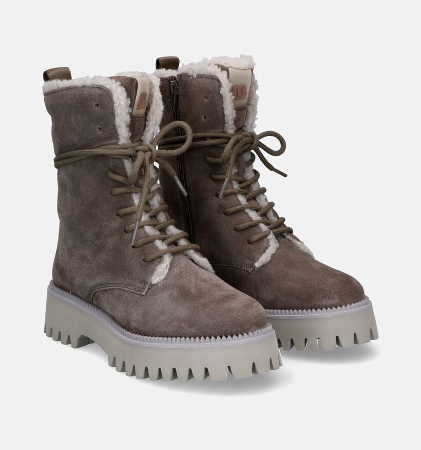 Maruti Emily Bottines en Beige pour femmes (314975)