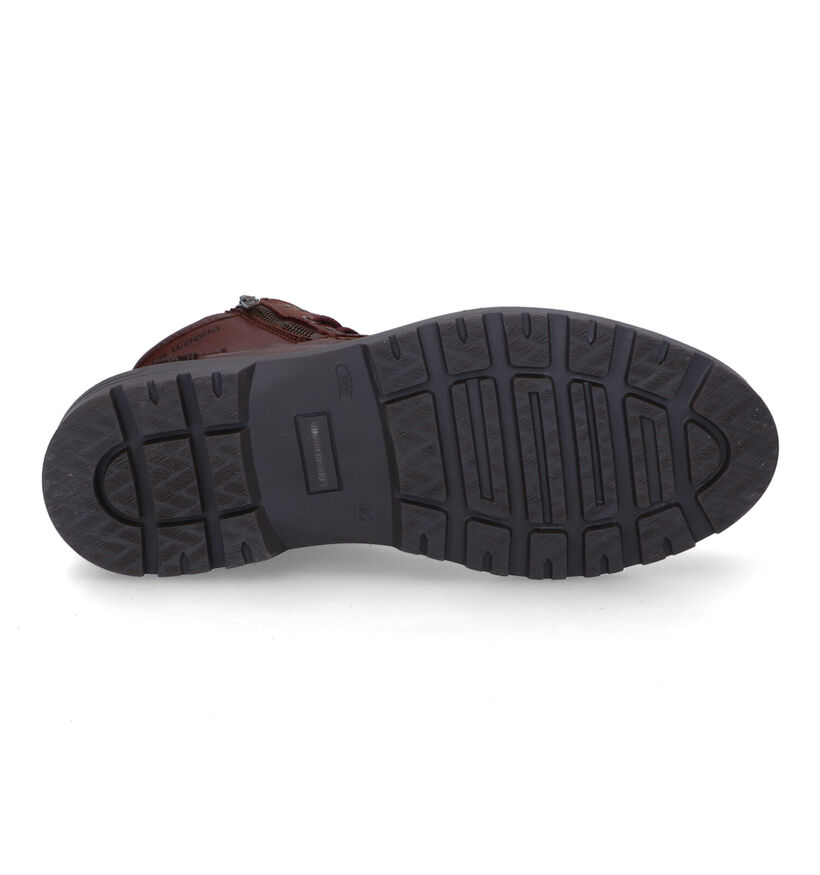 River Woods Gennaro Bottines en Cognac en cuir (316647)