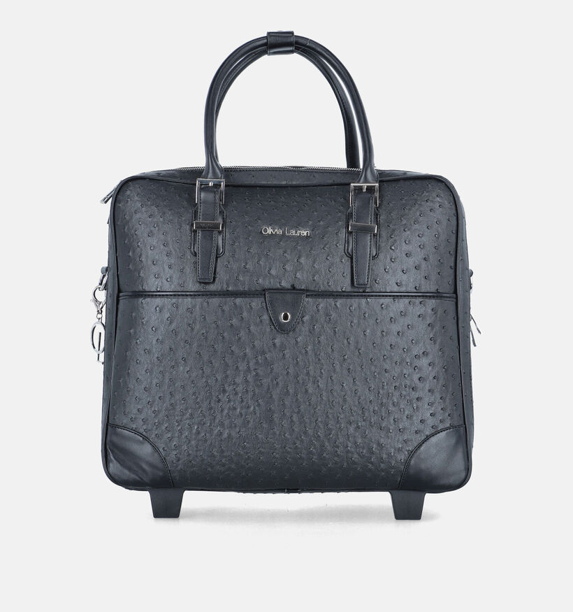 Olivia Lauren Nero Sacs ordinateur en Noir pour femmes (364312)