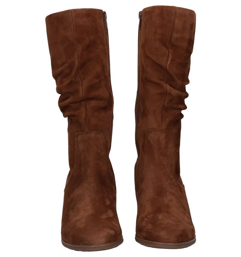Comfort Bottes courtes en Cognac en nubuck (282344)