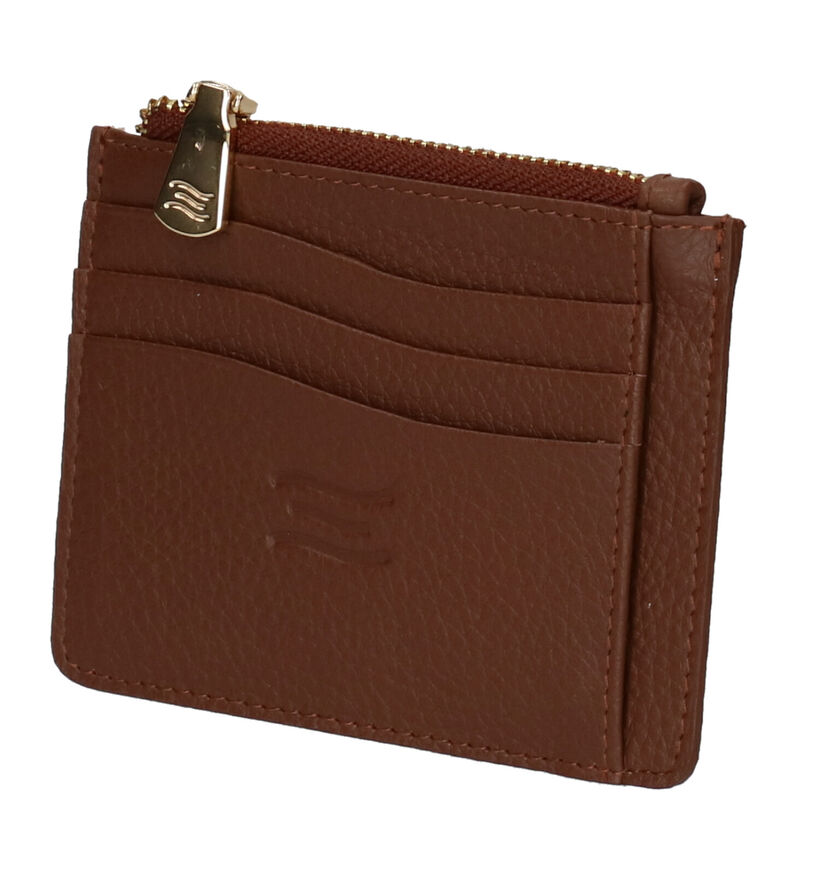Crinkles Porte-cartes en Orange pour femmes (321309)