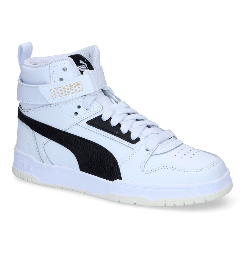 Puma RBD Game Baskets en Blanc pour filles, garçons (334467) - pour semelles orthopédiques