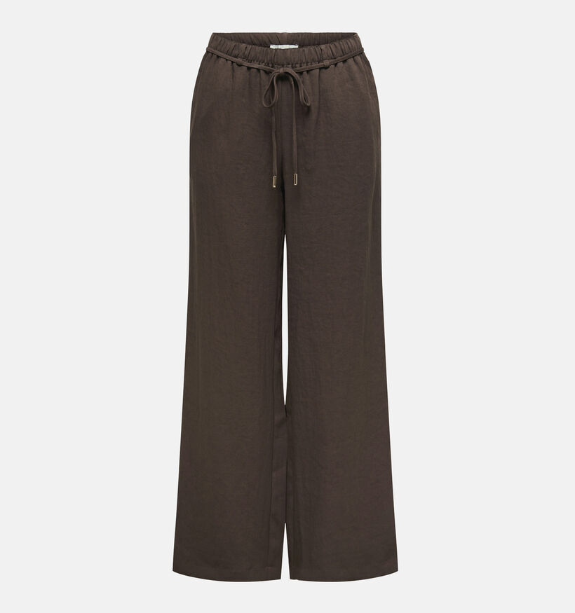JDY Finn Donkerbruine Geklede Broek voor dames (378307)