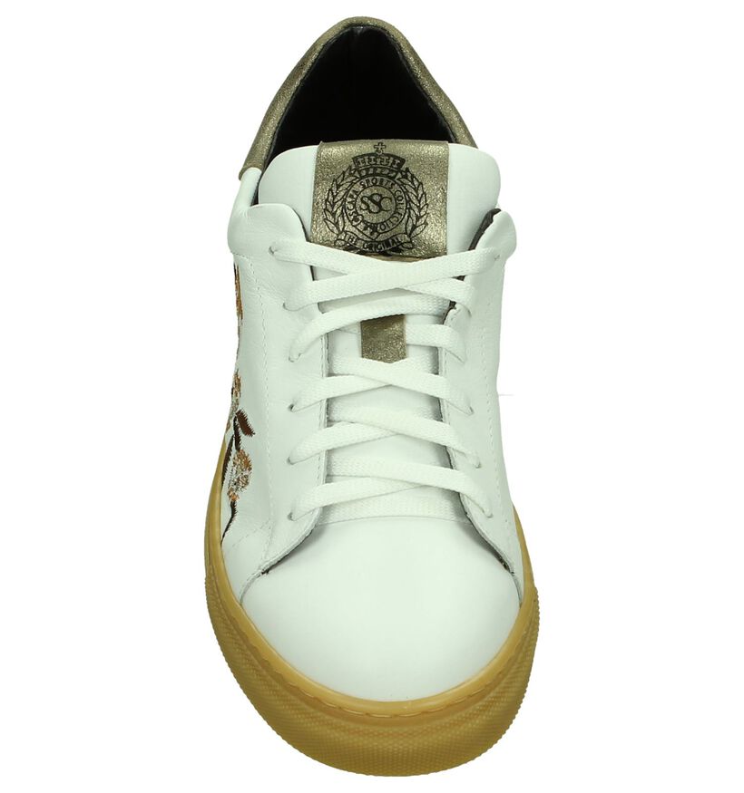 Scapa Baskets basses en Blanc en cuir (208076)