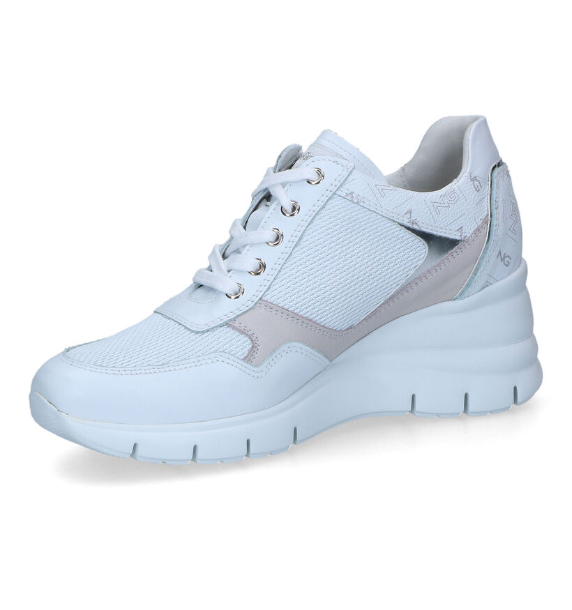 NeroGiardini Baskets casual en Blanc en cuir (321131)