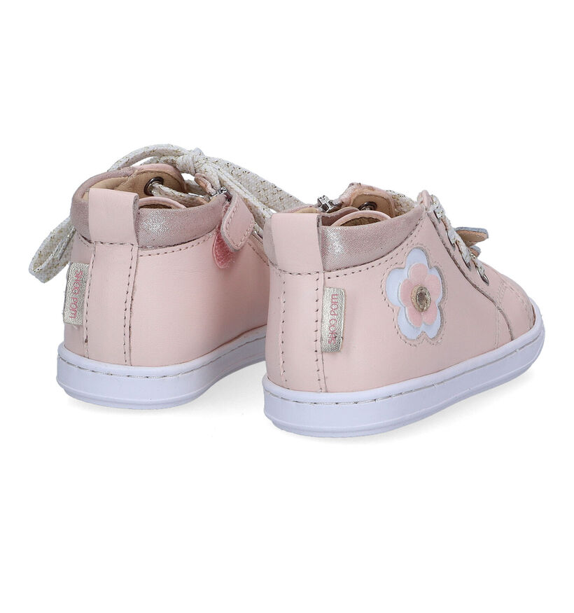 Shoo Pom Bouba Spring Chaussures à lacets en Rose pour filles (304742) - pour semelles orthopédiques
