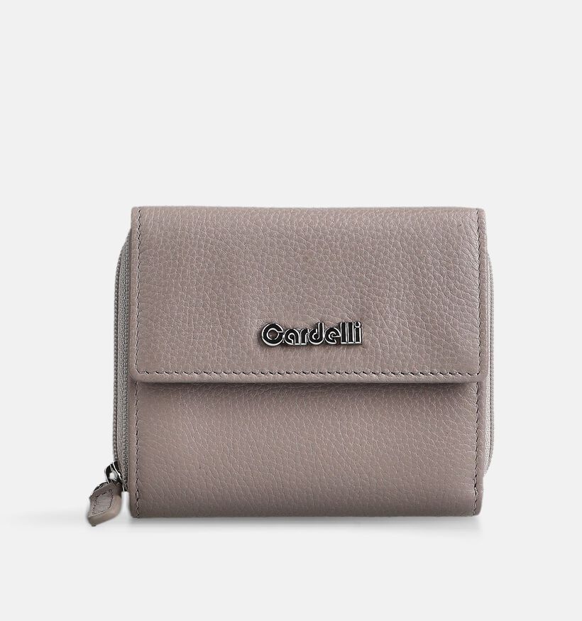 Euro-Leather Taupe Portemonnee voor dames (375844)