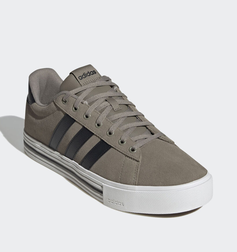 adidas Daily 4.0 Baskets Basses en Gris pour hommes (359506) - pour semelles orthopédiques