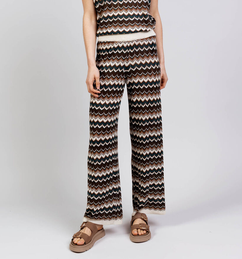 Vila Ember Glitter Knitted Groene Broek voor dames (374275)