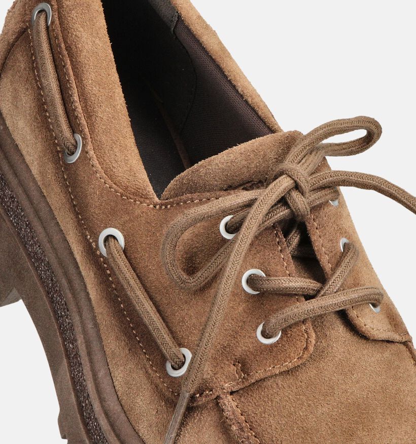 Tamaris Chaussures bateau en Camel pour femmes (360618)