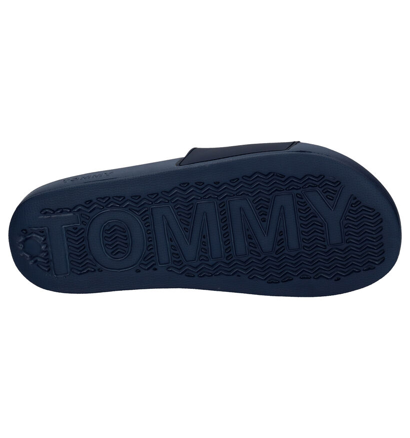 Tommy Jeans Claquettes en Bleu foncé en synthétique (285341)
